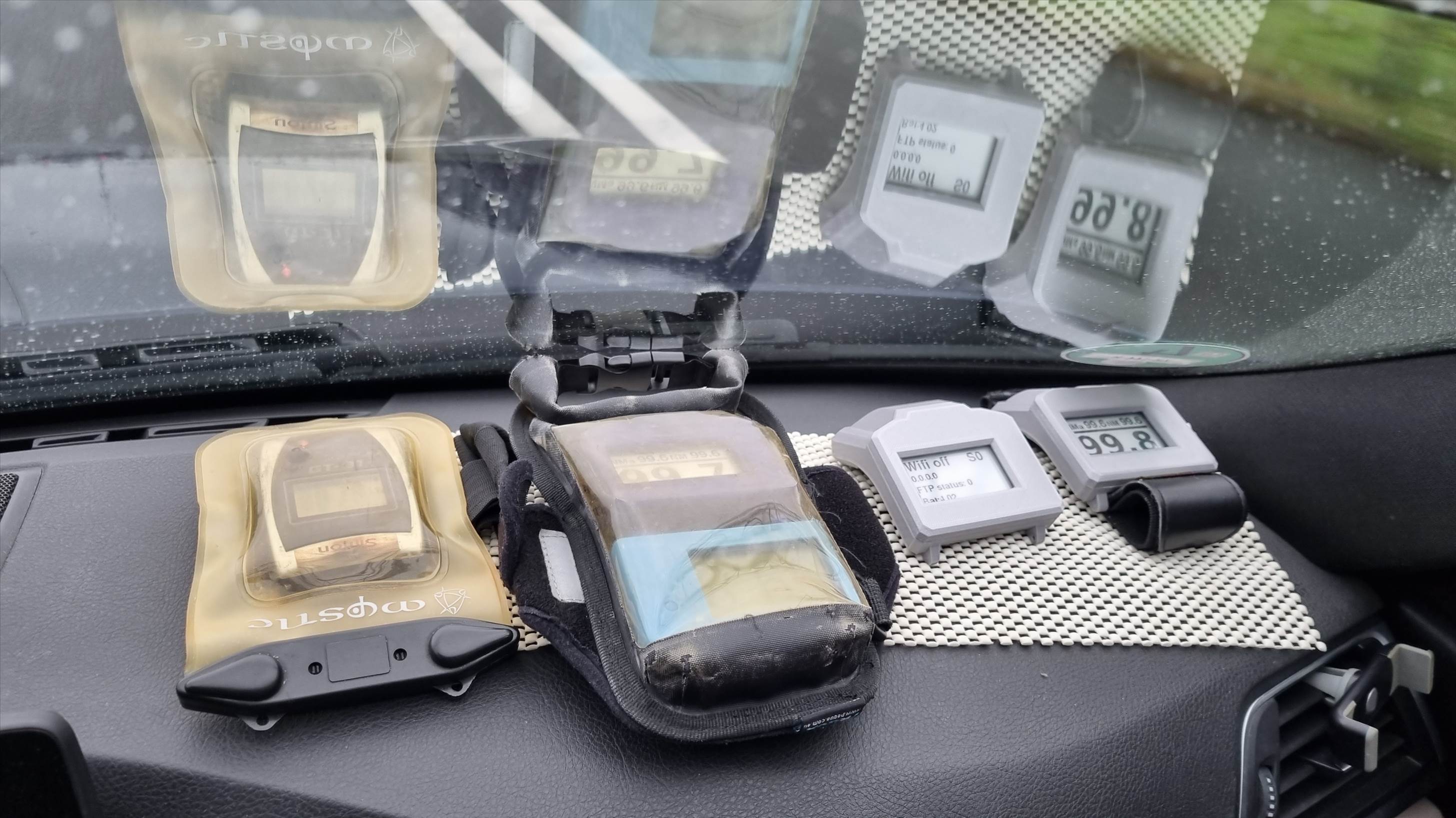 GPS bench test car