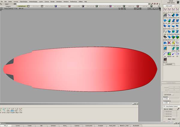 Work in Progress 105 litre freerace/slalom board