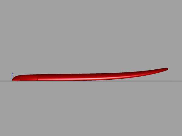 Work in Progress 105 litre freerace/slalom board
