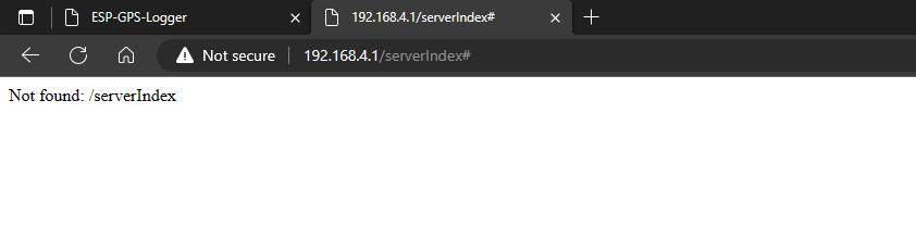 espgps error updating
