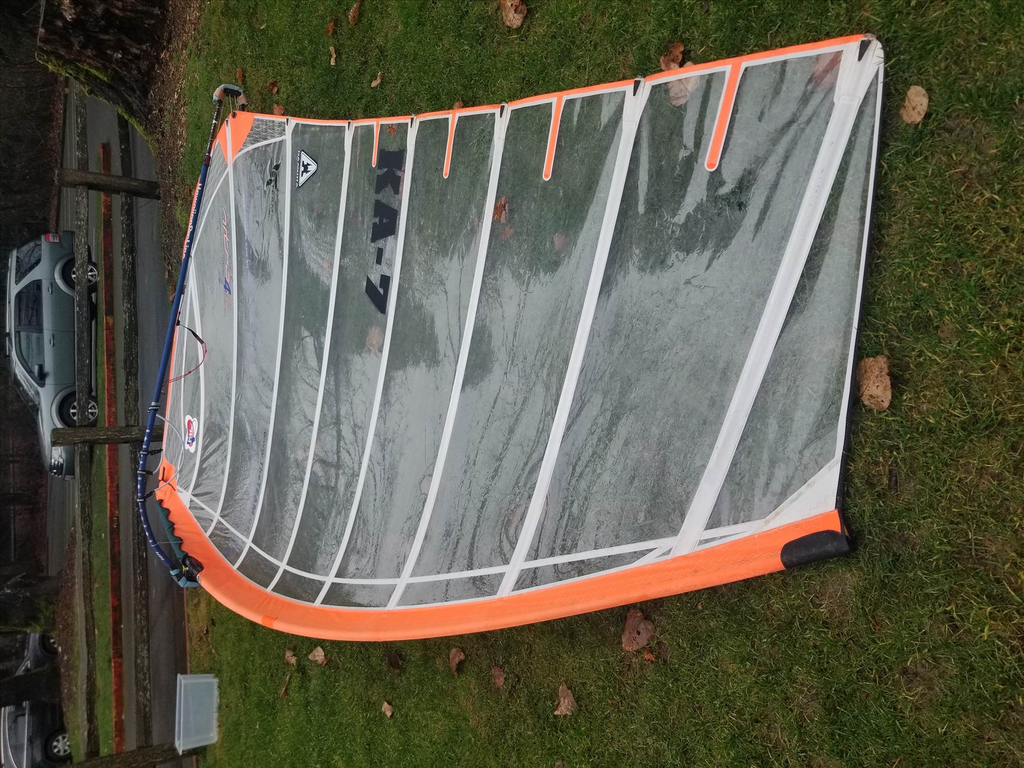 Aussie / American Champ: Phill McGain KA-7: Gaastra Nitro old rail