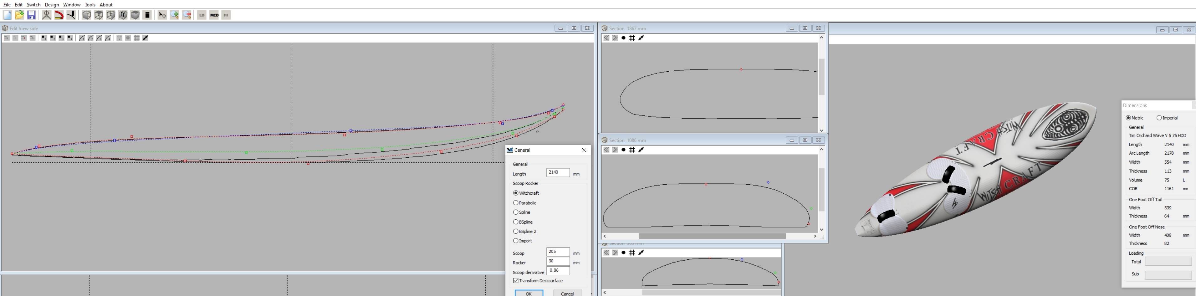 screenshot shaping program