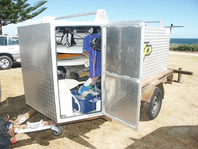 Tiff & Mart's Windsurfer Trailer