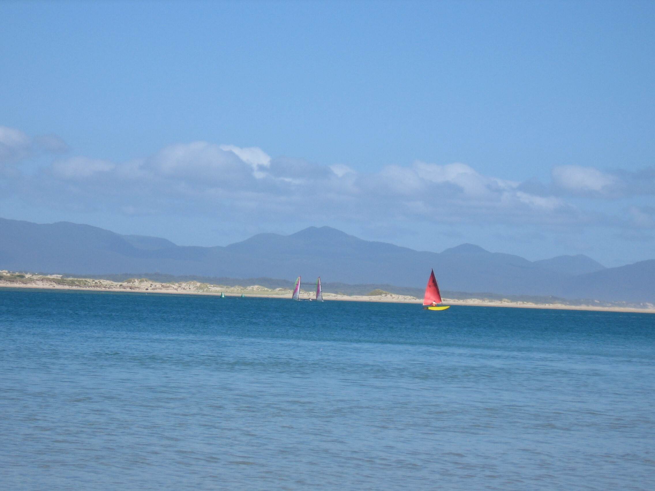 10 Trying to get back upwind off the foils
