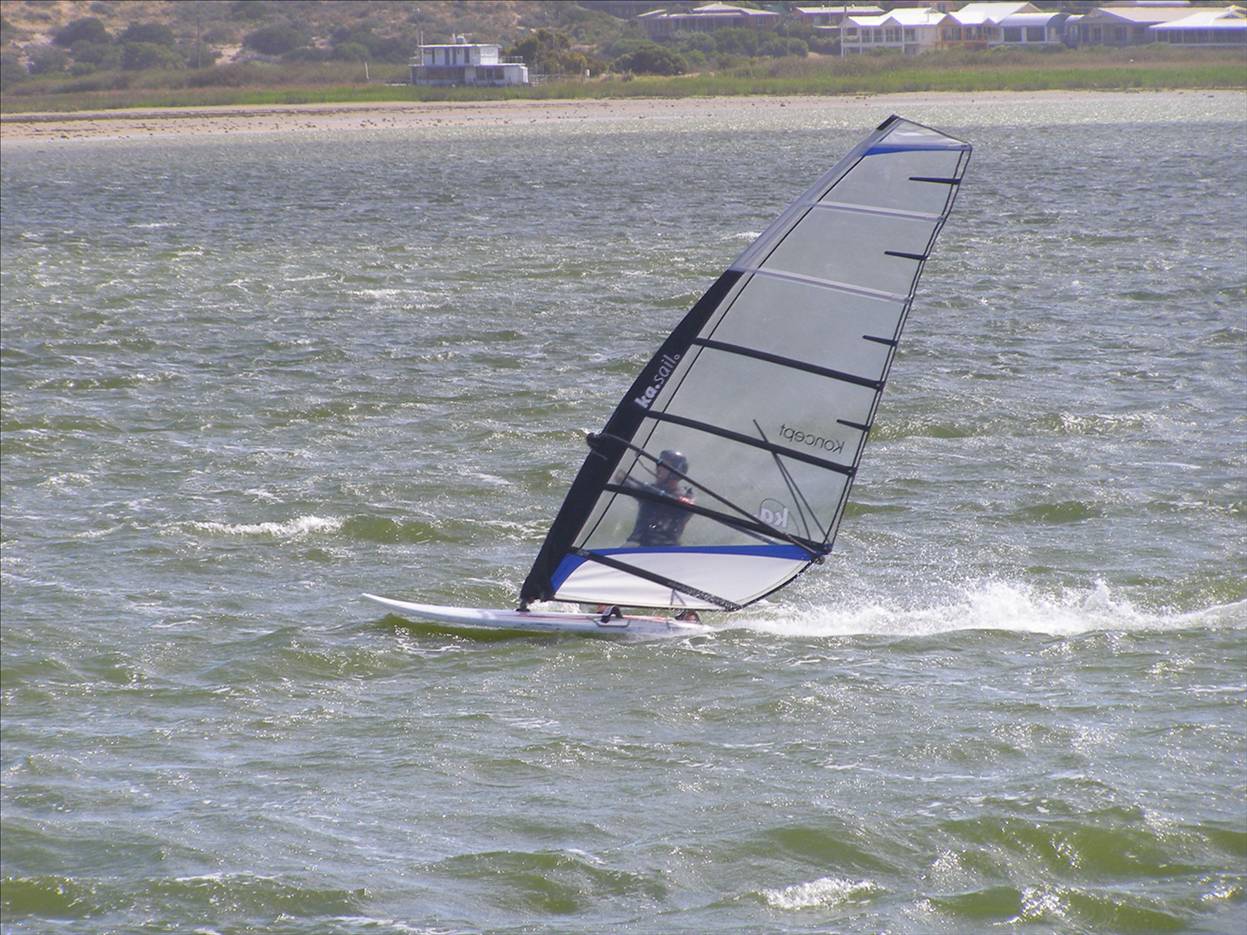 Carl at Goolwa on the 22nd of November, 2008