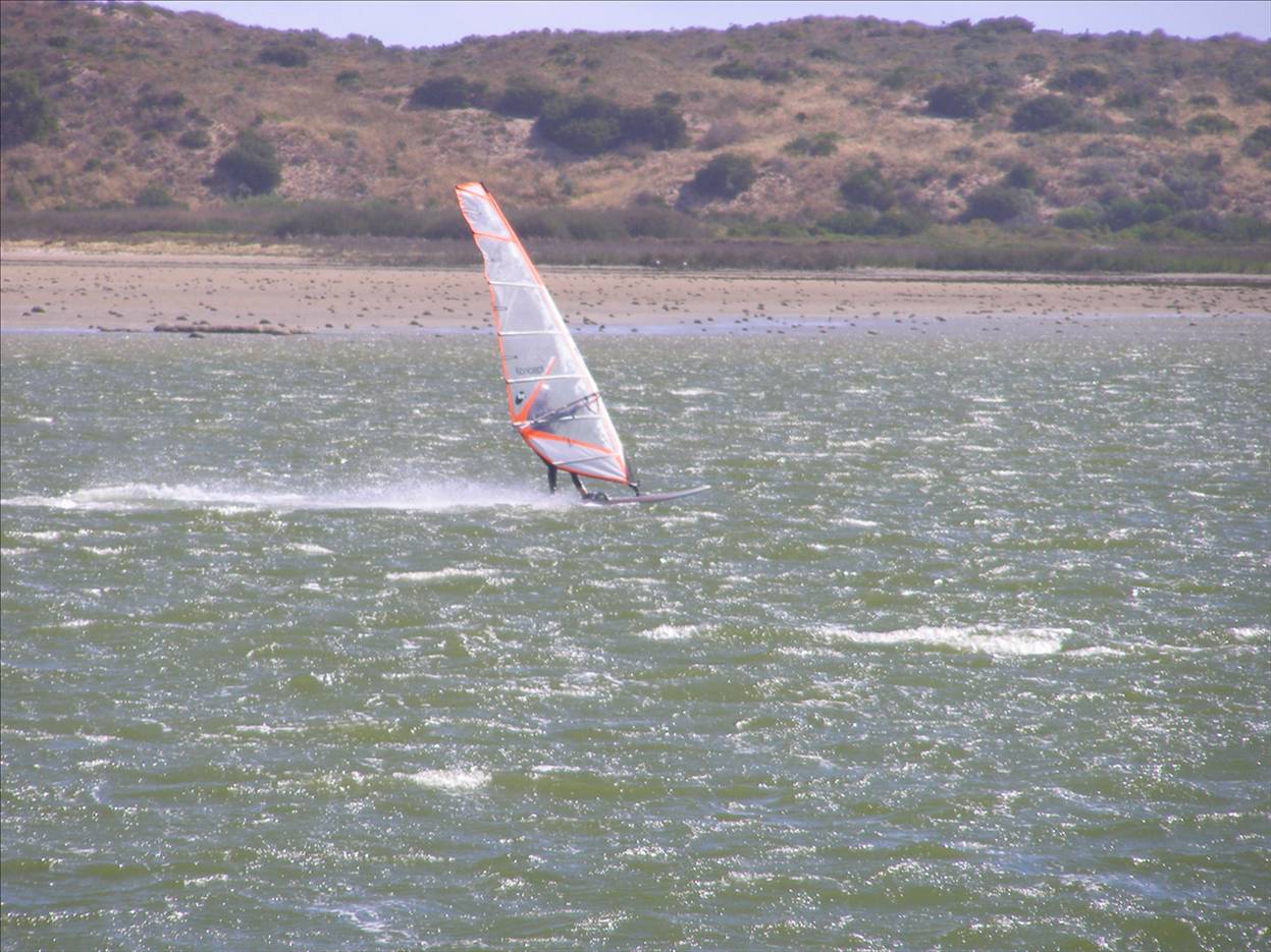 Joe at Goolwa on the 22nd of November, 2008