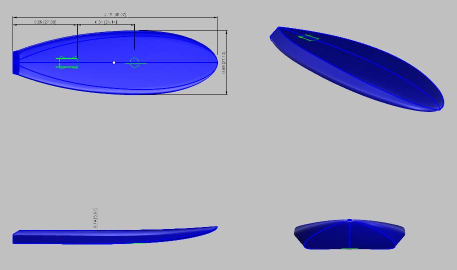 145l Kalma e3 copy for windfoil