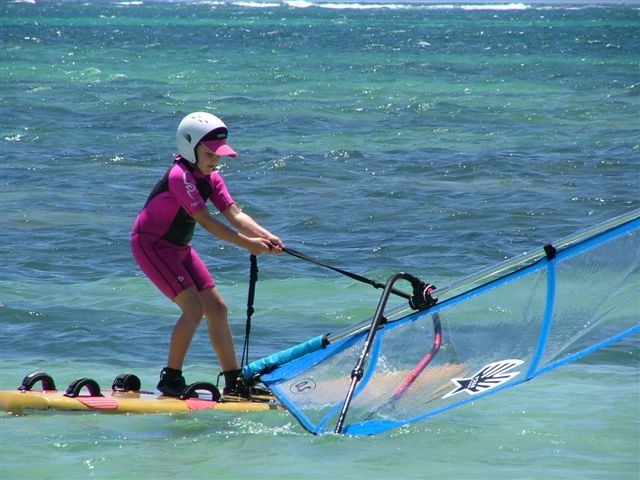 Kiddies Windsurfing
