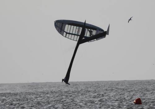 sailrocket looping