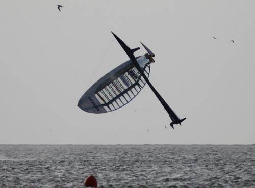 sailrocket looping