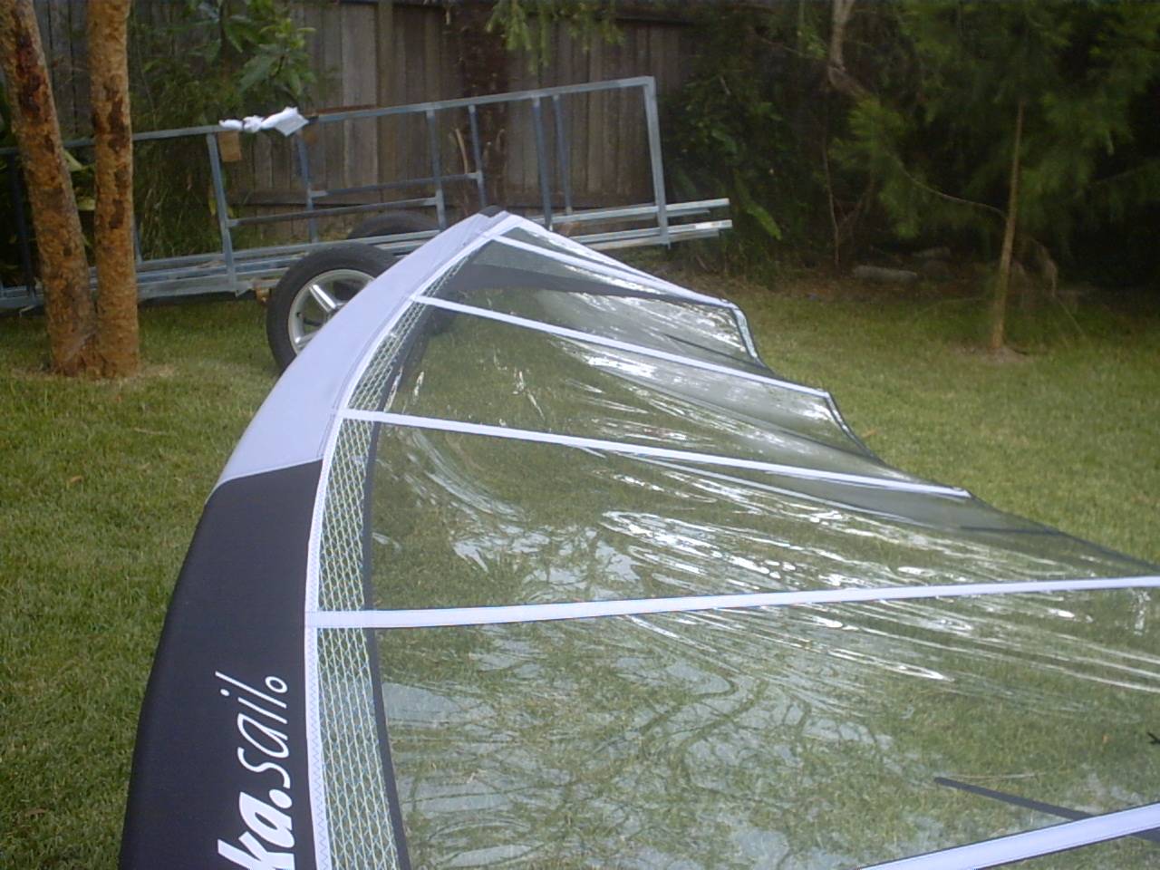 rigging KA sails on NP masts