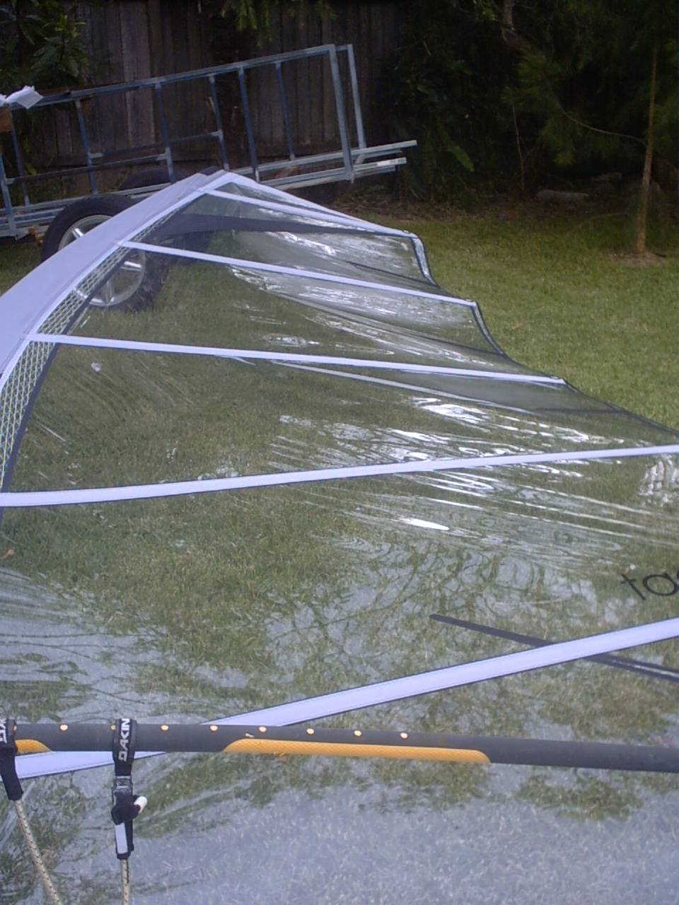 rigging KA sails on NP masts