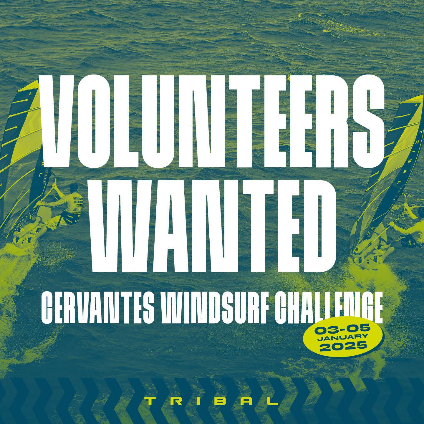 Volunteers wanted plaatje Cervantes