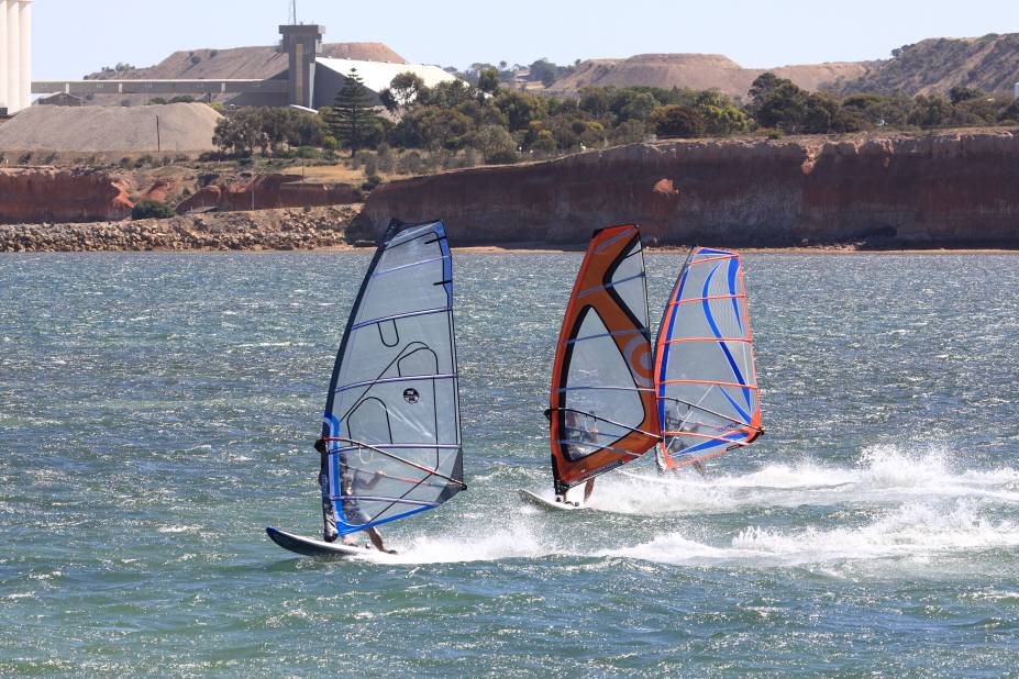 Travis, Greg & Simmo at Ardrossan