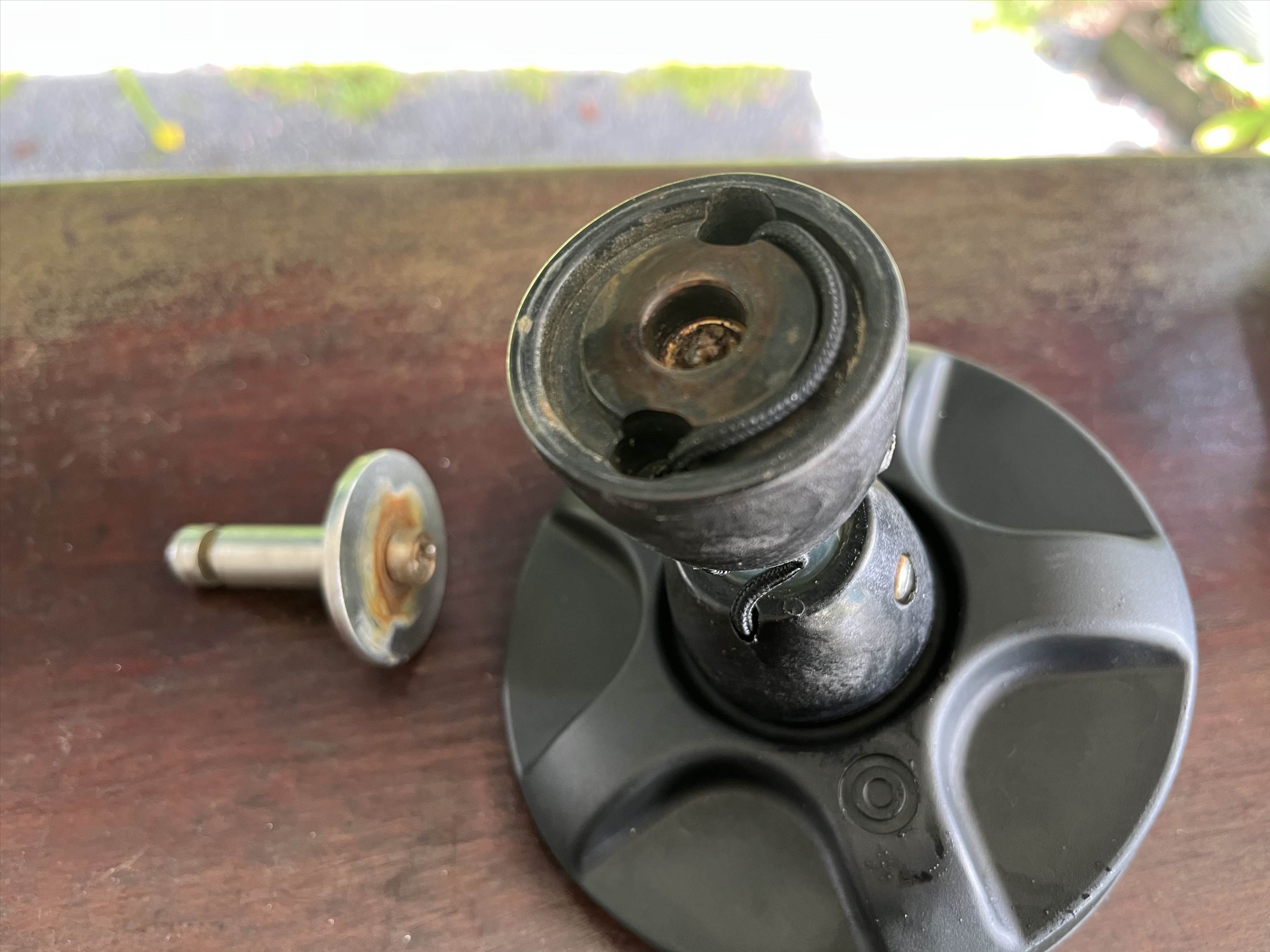 Rusted out