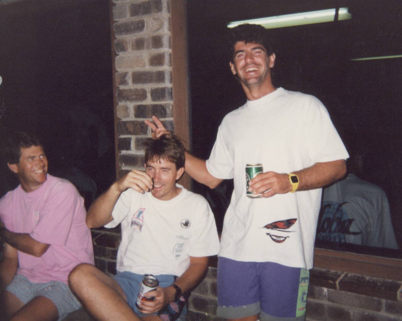 who are the two guys sitting? Lancelin 92
