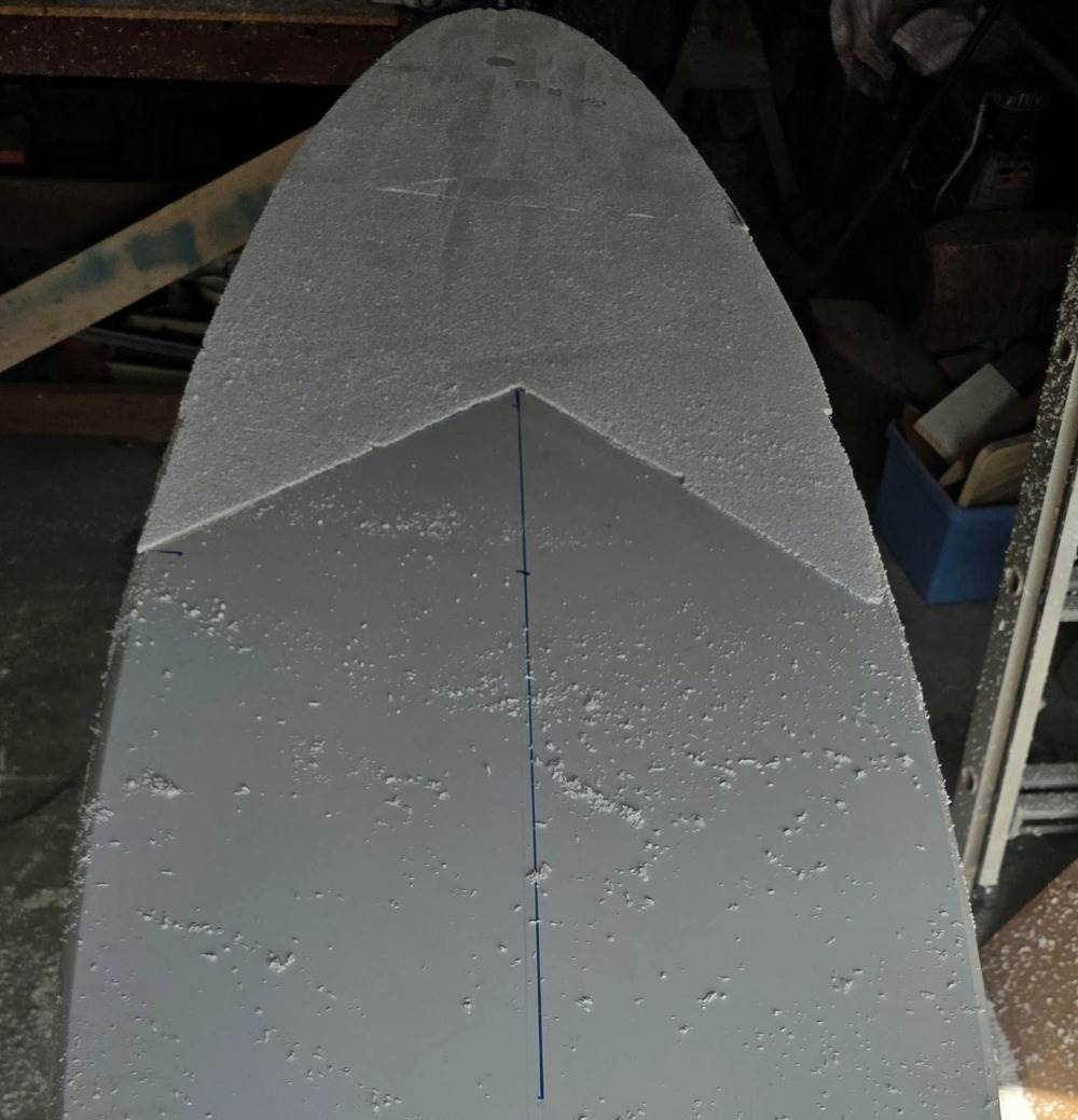 foam on