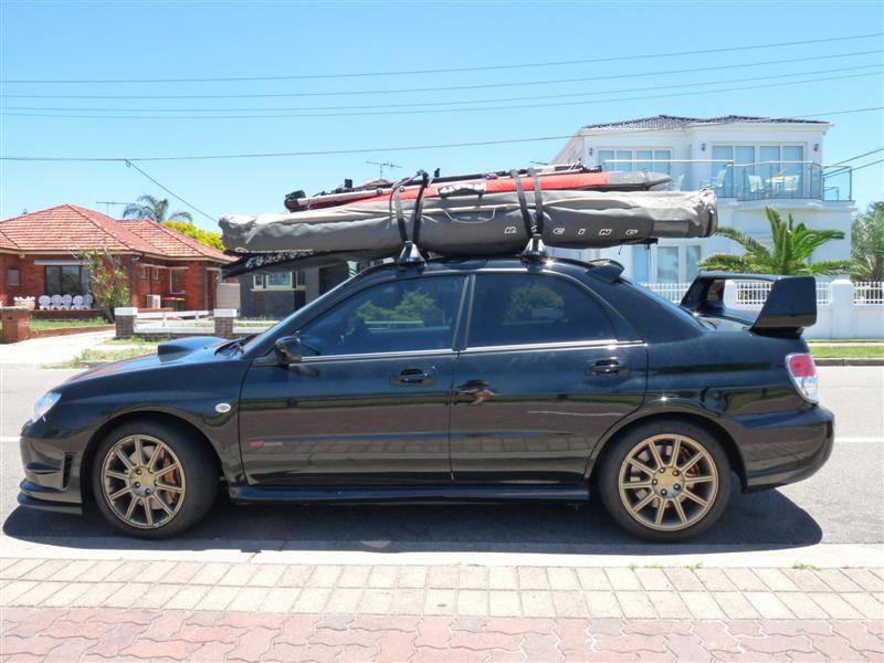 Windsurfing mods to car