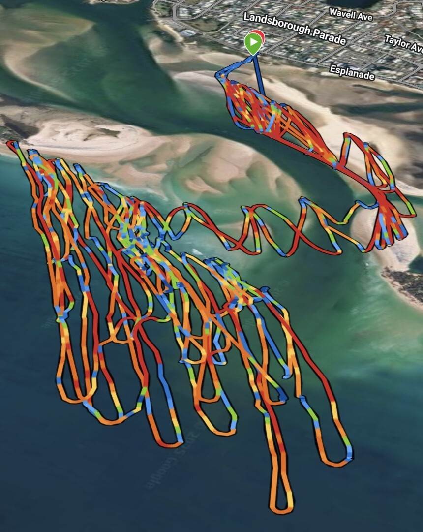 Bribie Bar track