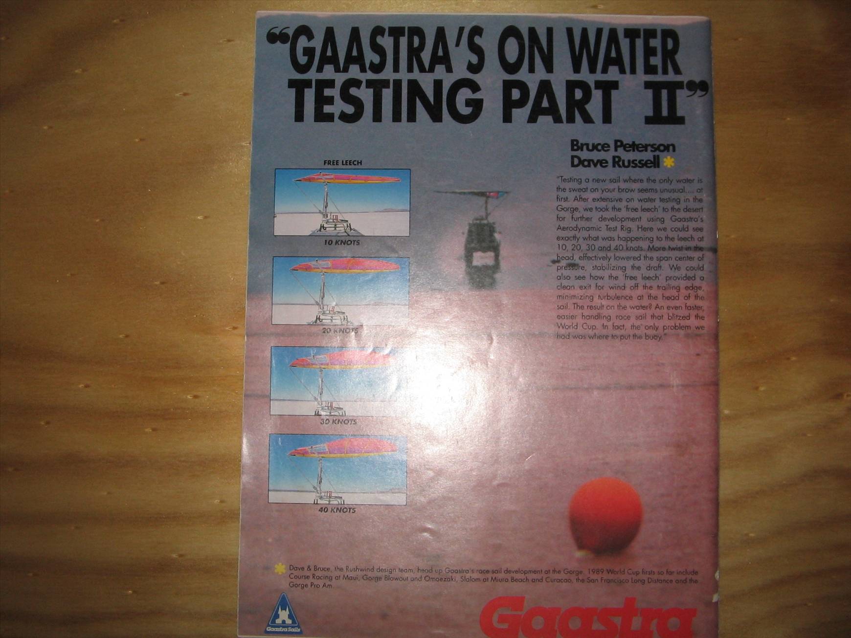 old windsurfing ads
