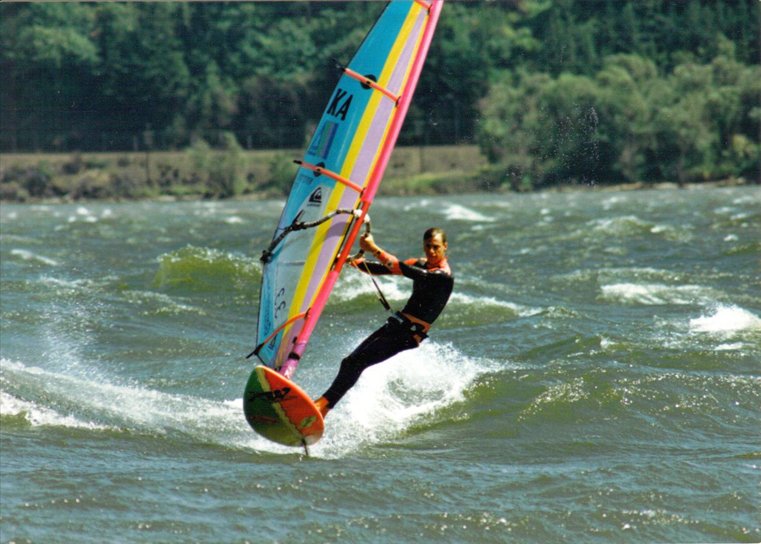 Breezy day in 1989