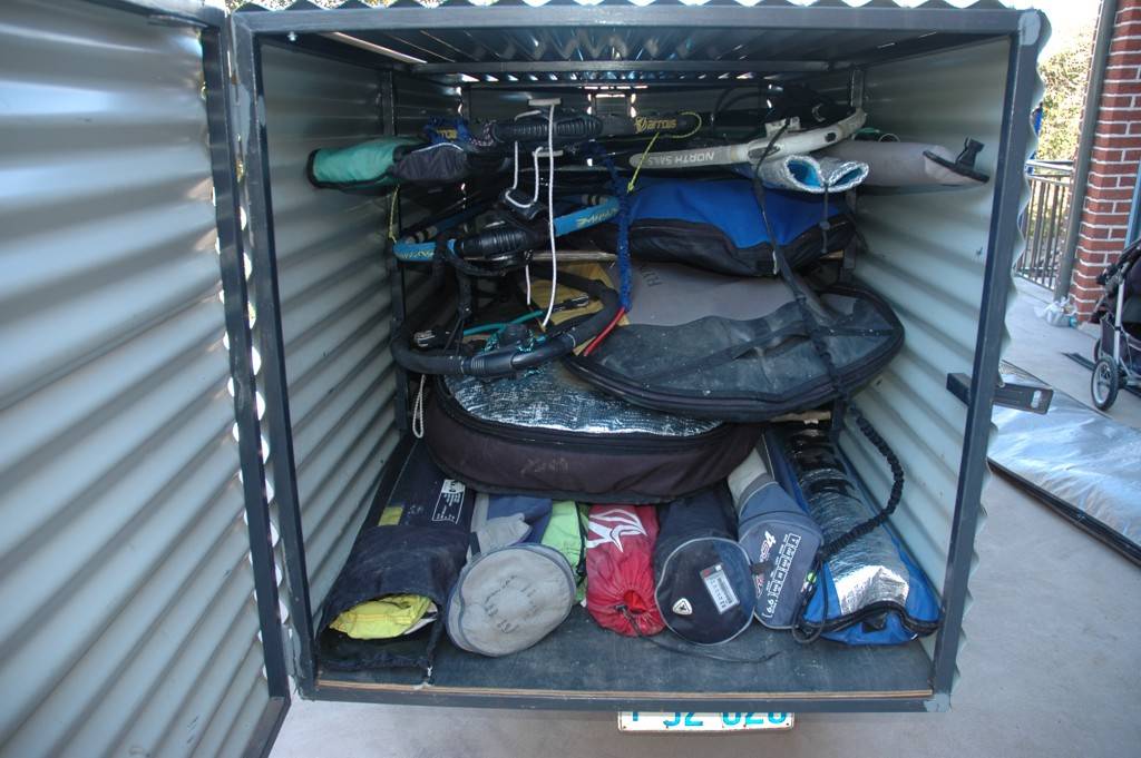 My Windsurfing Trailer - Lift in / Lift Out Box