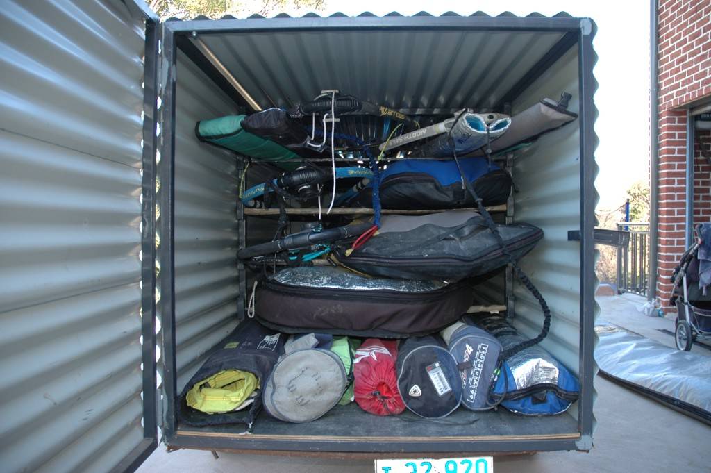 My Windsurfing Trailer - Lift in / Lift Out Box