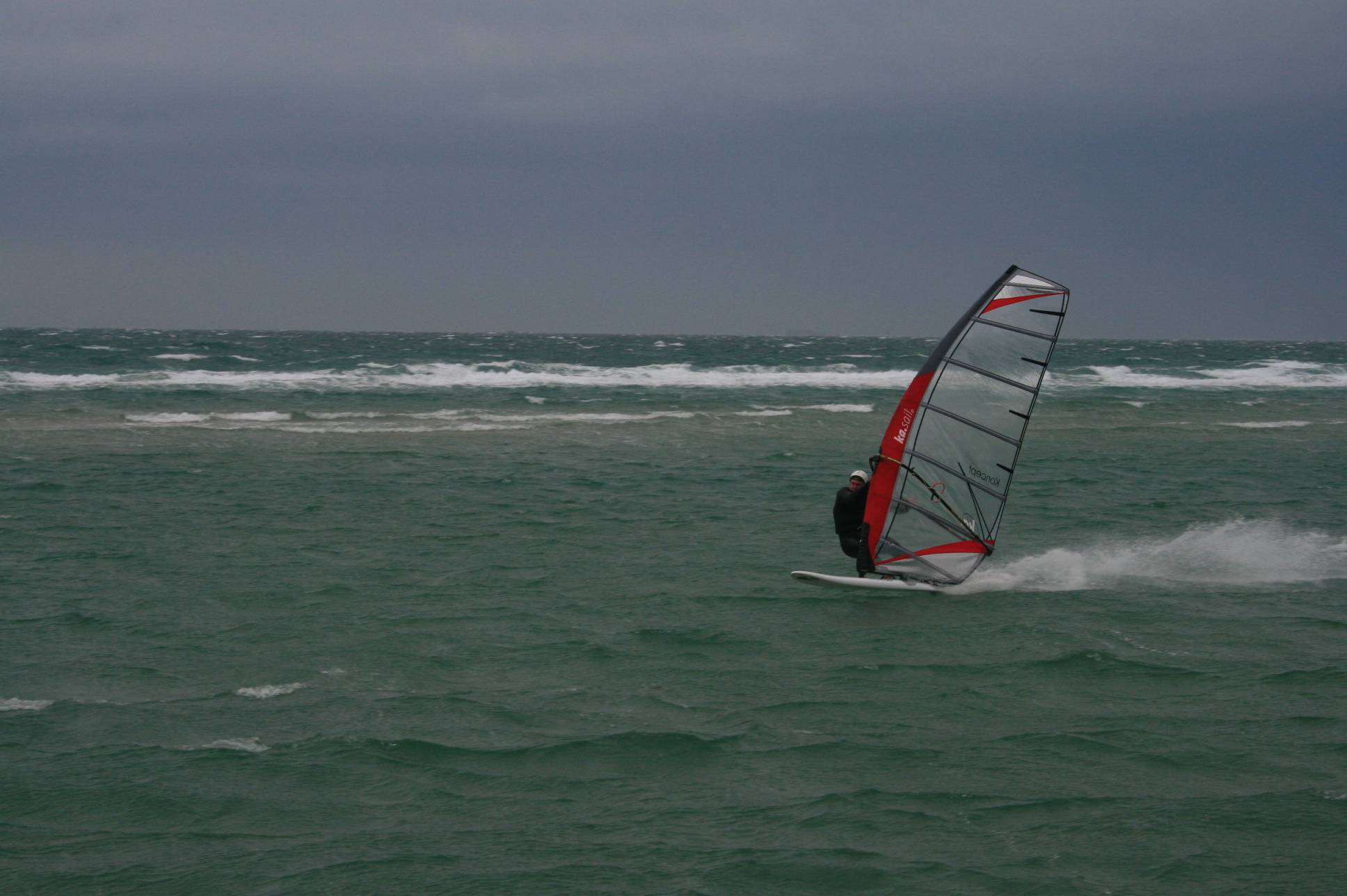 Spotty @37knots Rye