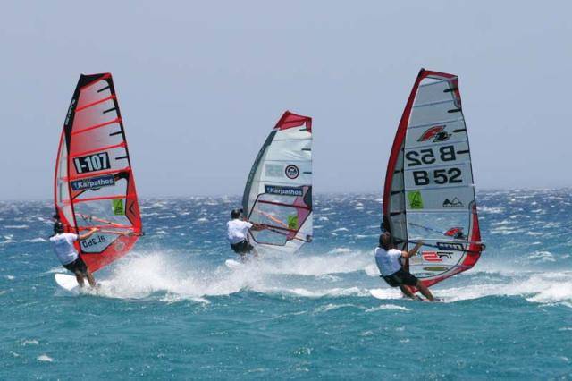 Getting back upwind Karpathos