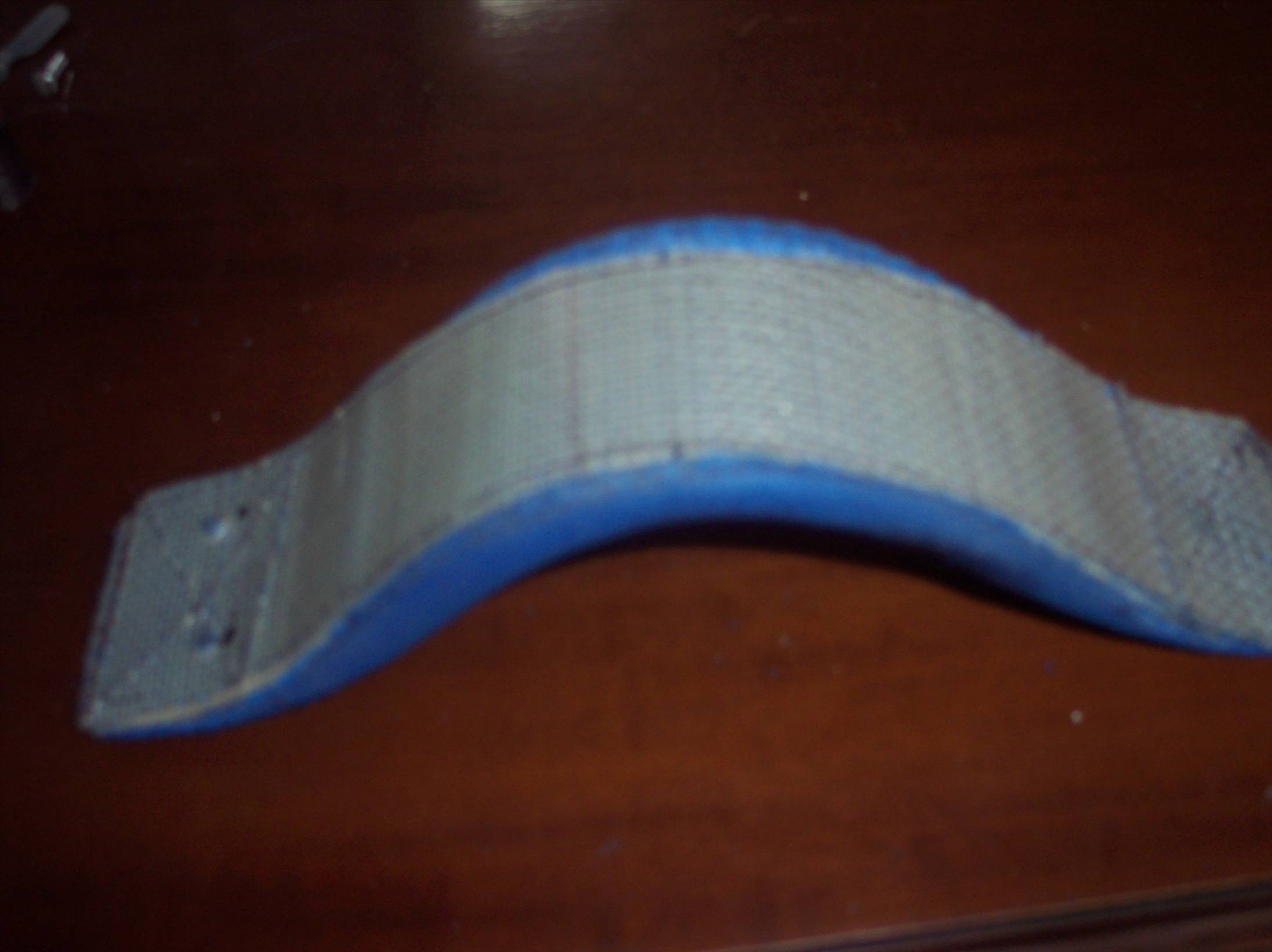 EVA carbon/kevlar foot strapps