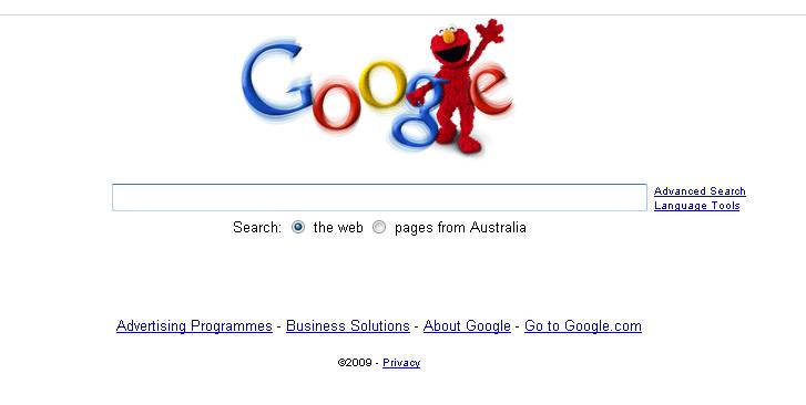 Elmo at Google