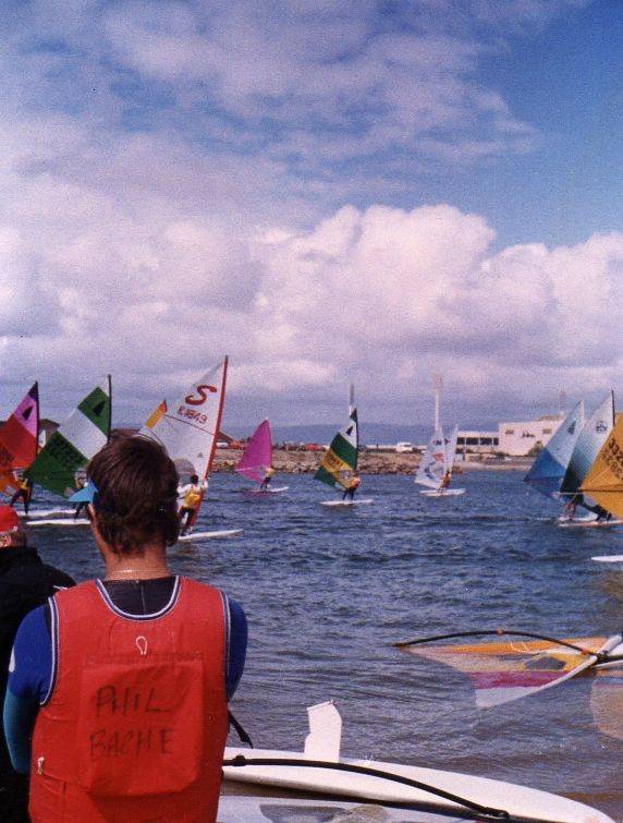 old school windsurfing photos