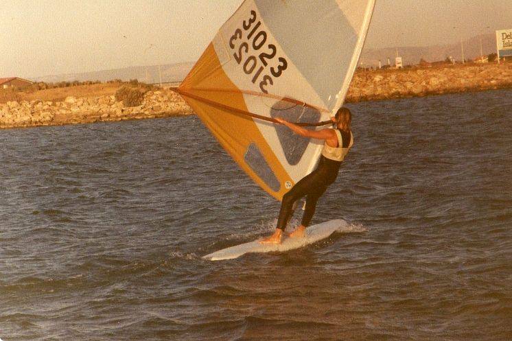 old school windsurfing photos