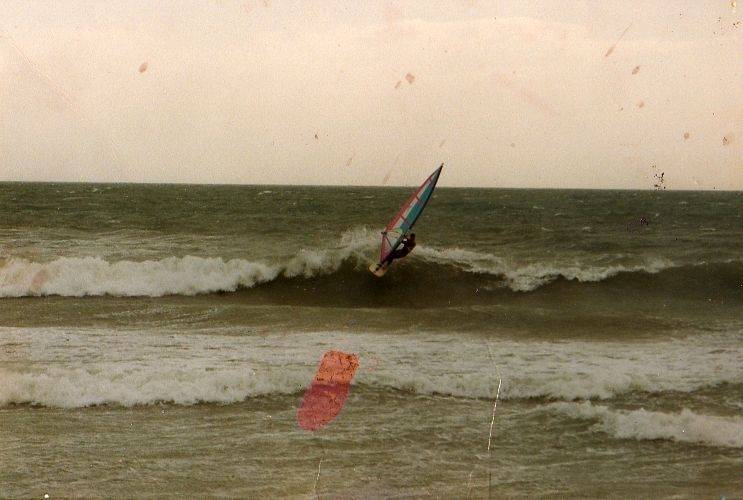 old school windsurfing photos