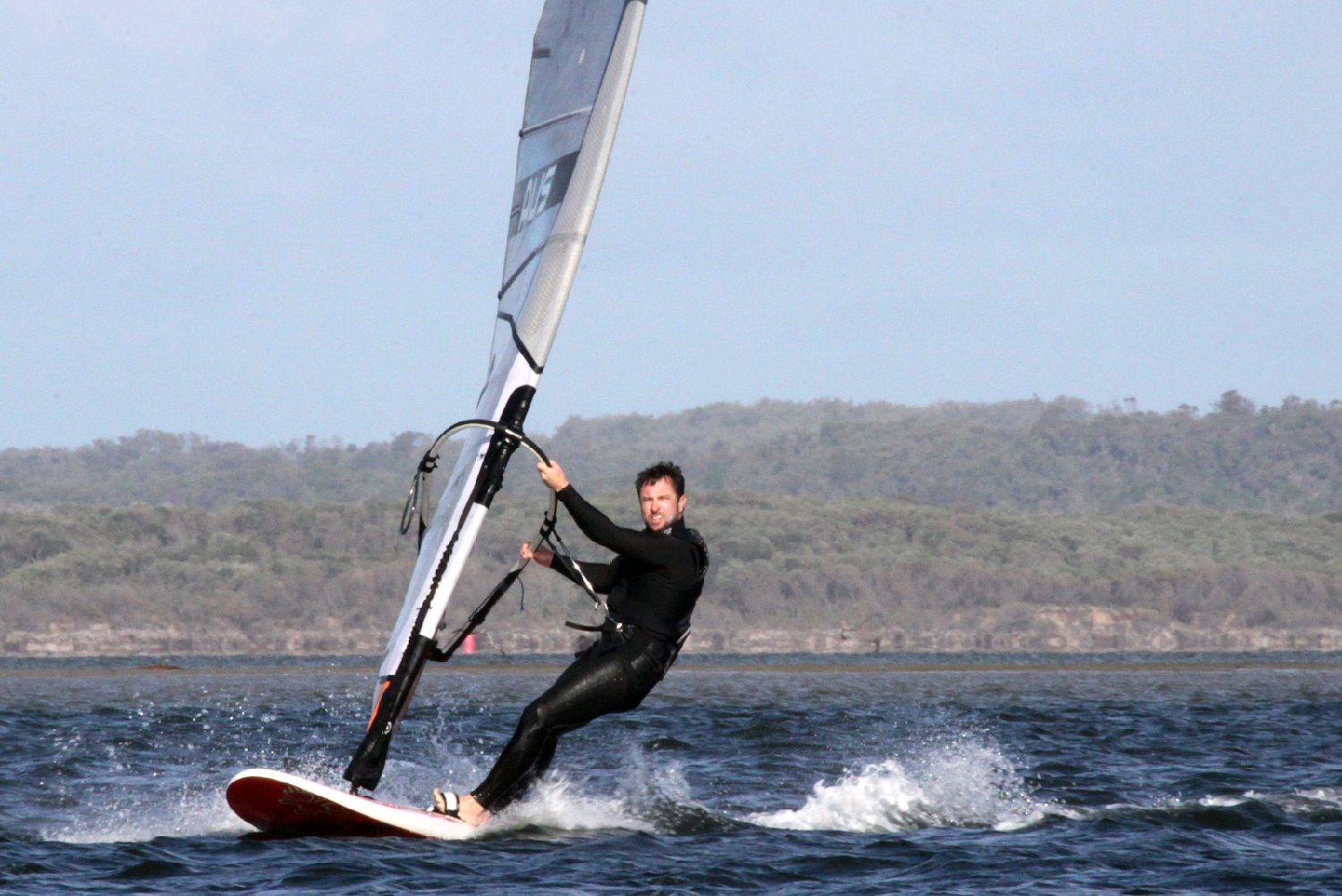 light wind blasting