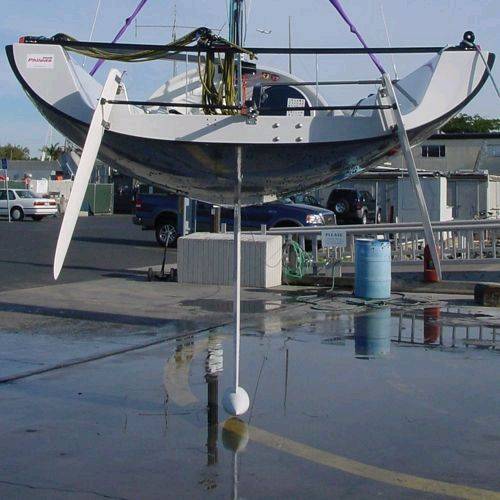 Twin rudder set up
