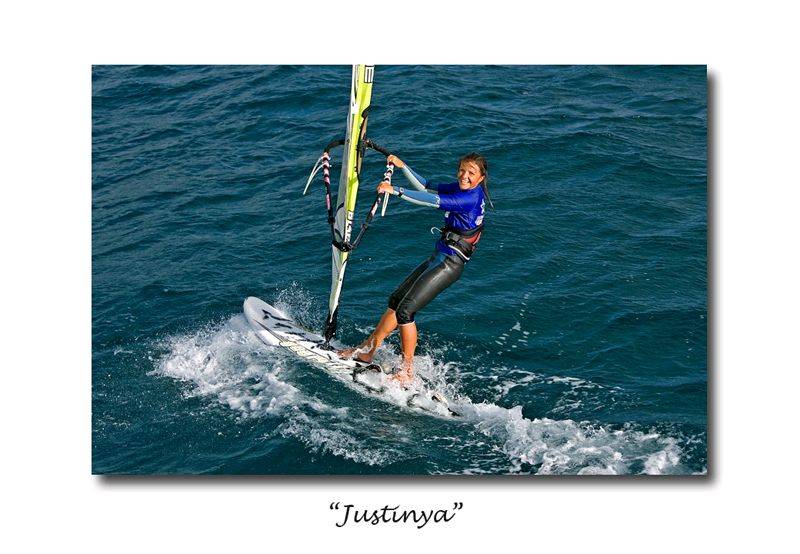 World Champion windsurfer "Justinya" training in Margaret River!