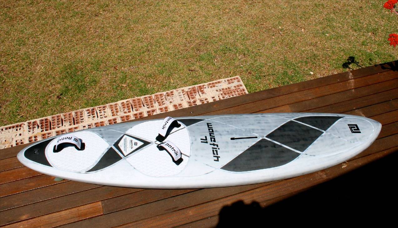My first custom board! - Patrik Dietheim Shapes - big wave board!