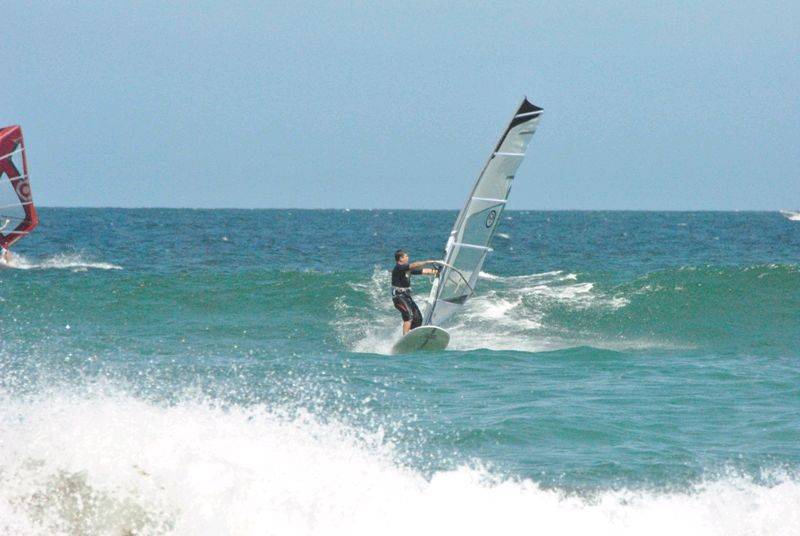 Having a ball on my SUP