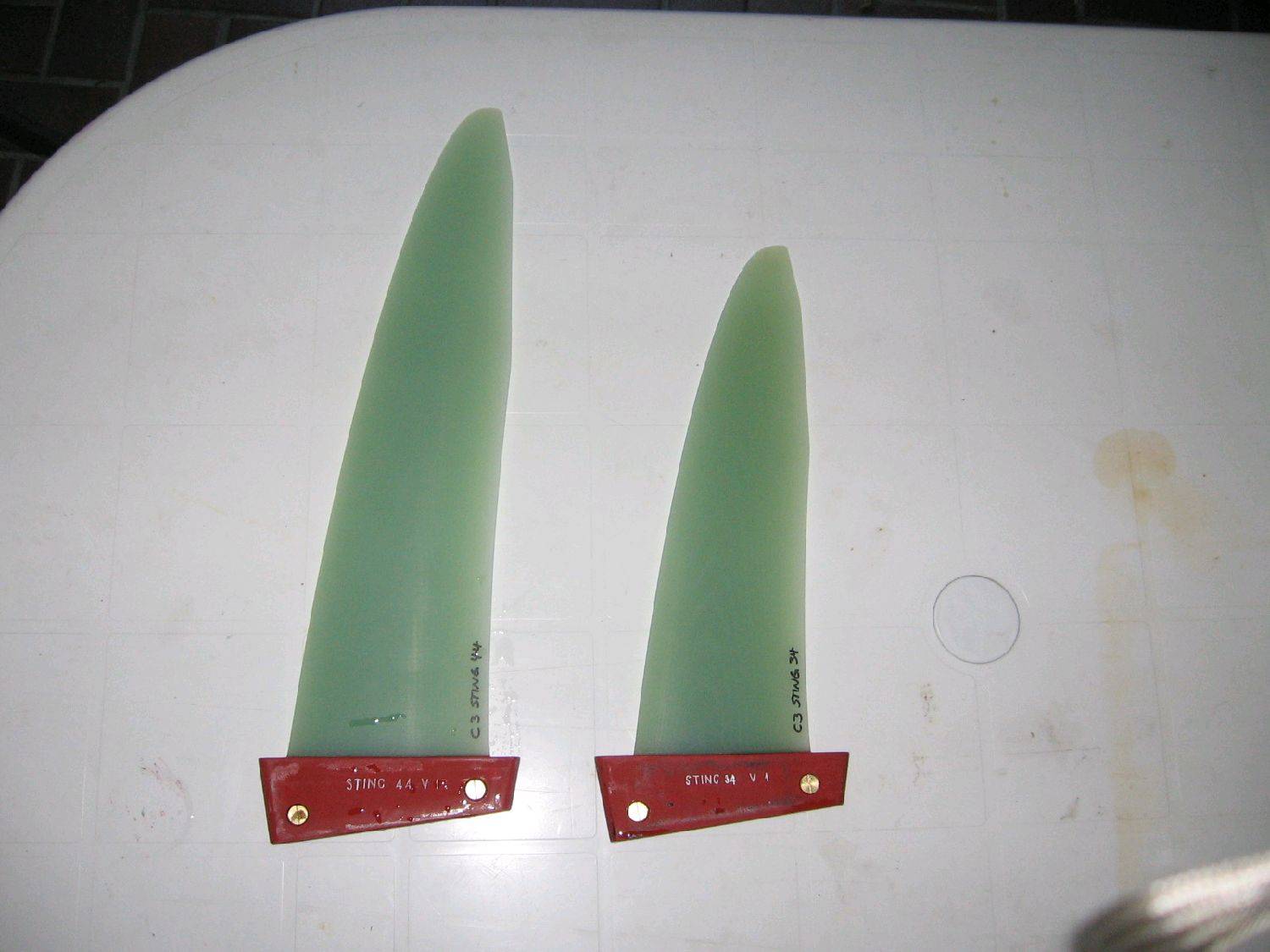 New C3 Stings Fins