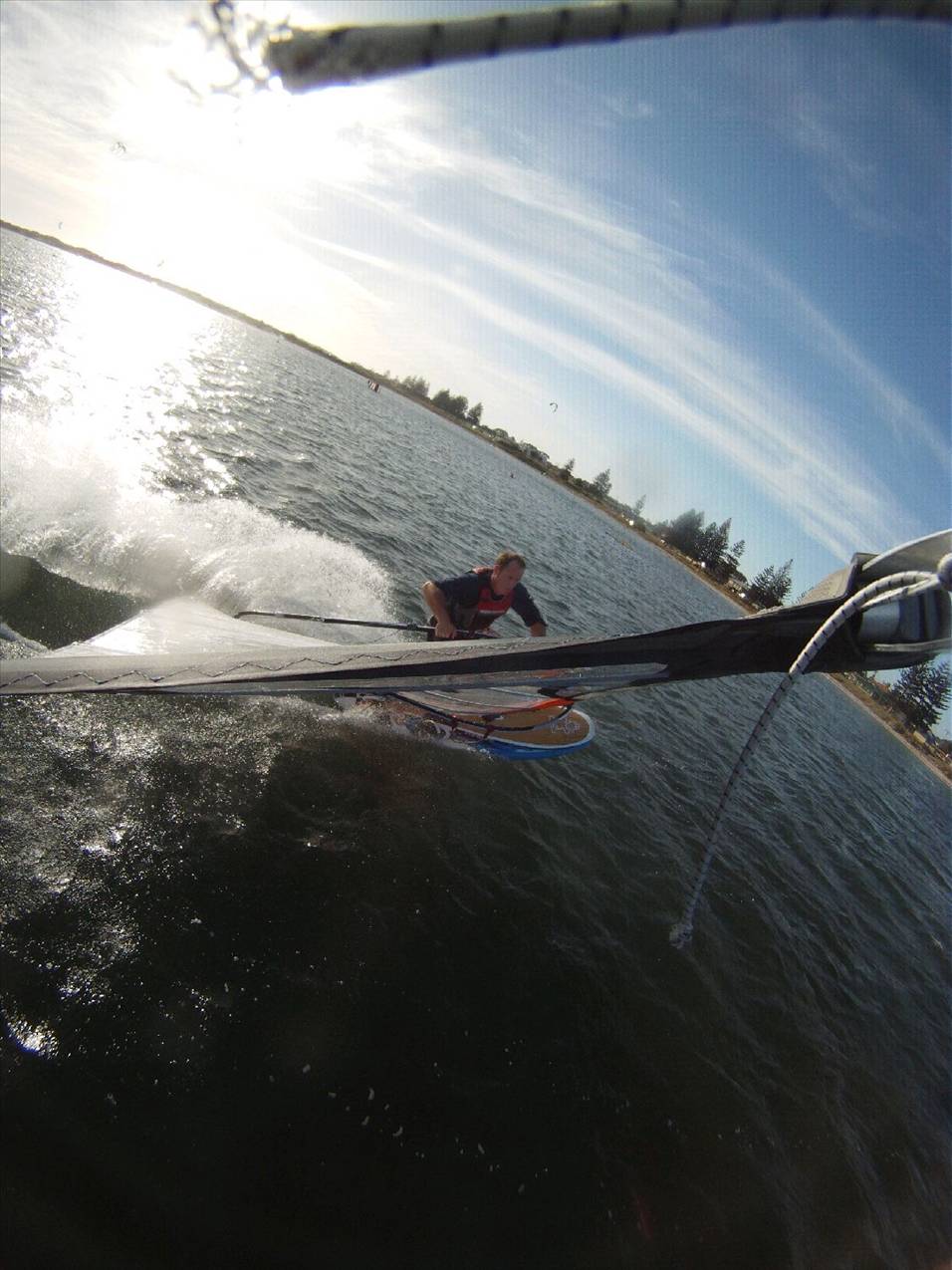 GoPro on the masthead