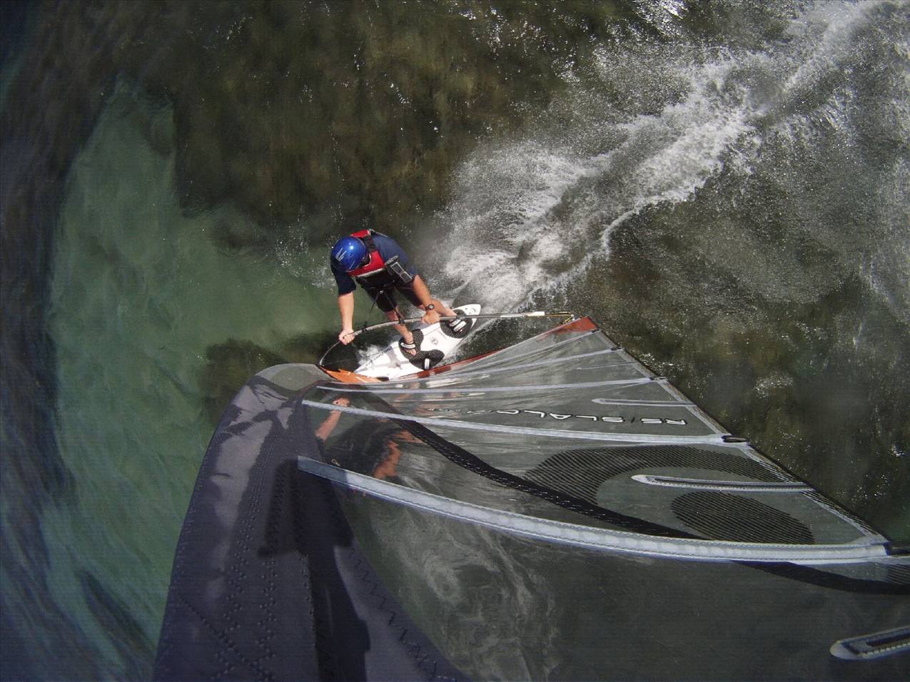 GoPro on the masthead