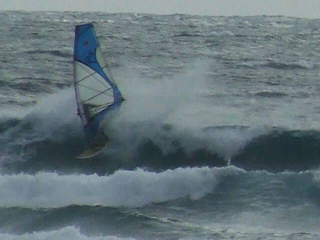 cold windy mexian front Slip Slop Slap Riders  JB and Langy squeezed a session in between rain