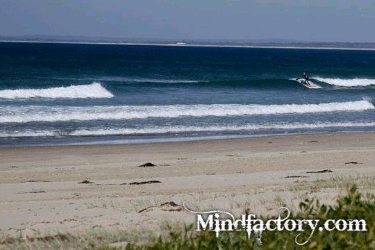 lonesome SUP in 2 foot slop