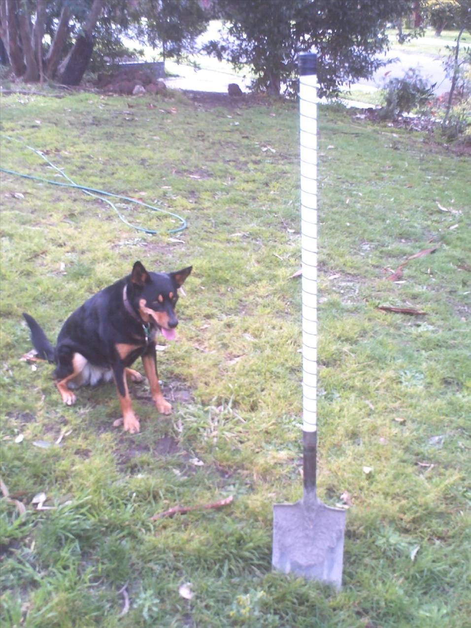 High tech shovel