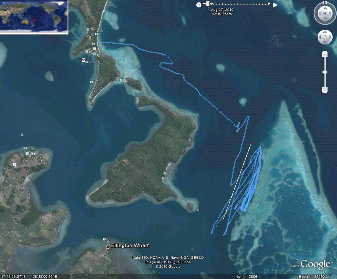 Tracks from Fiji