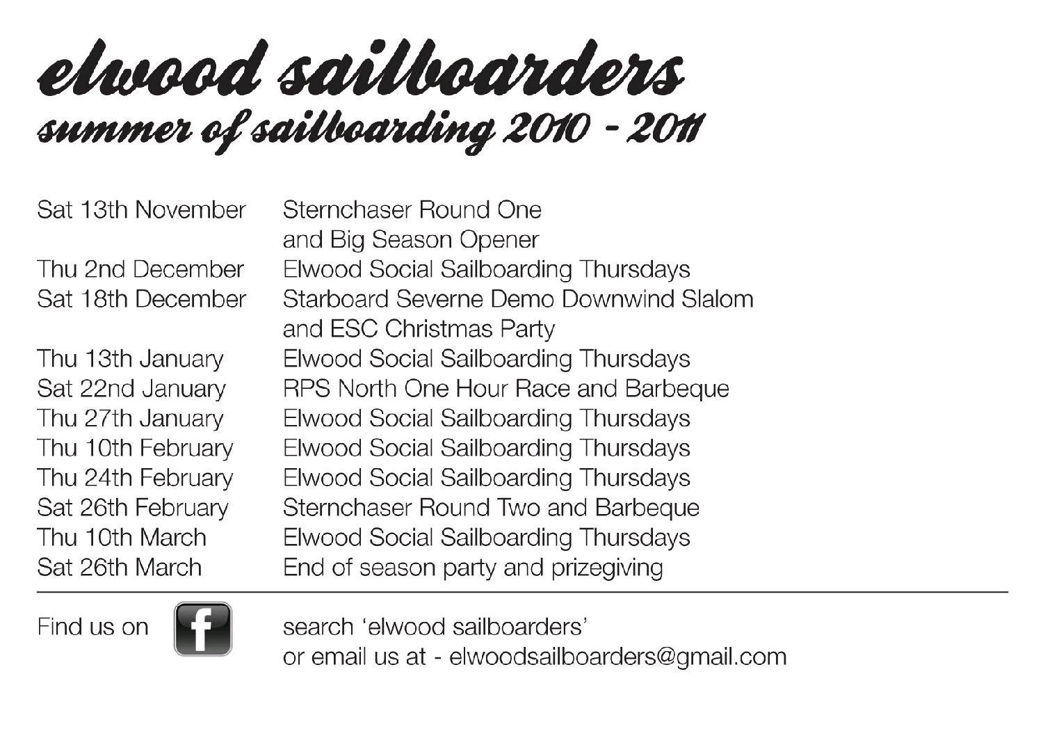 2010-2011 events