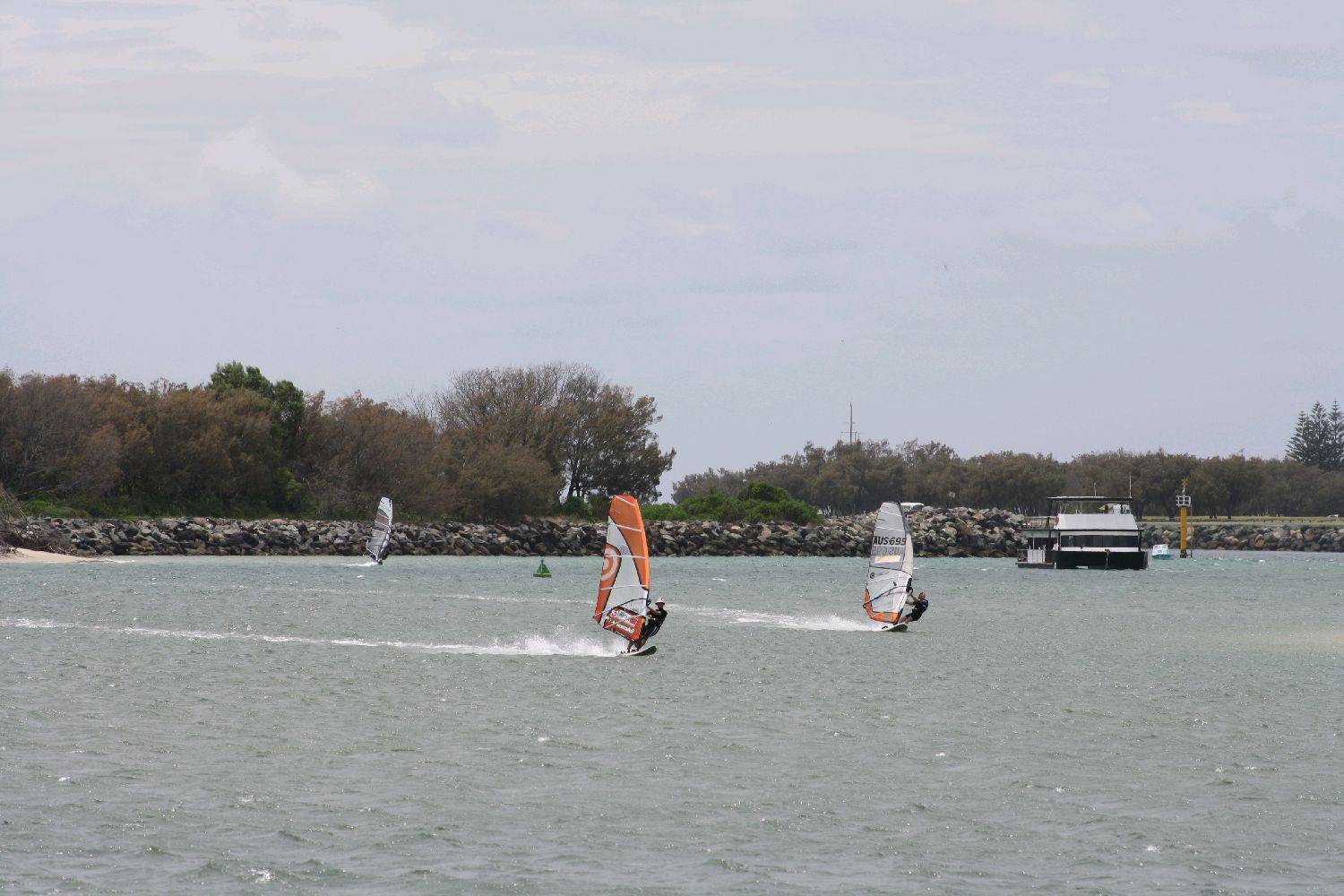 At last a bit of wind