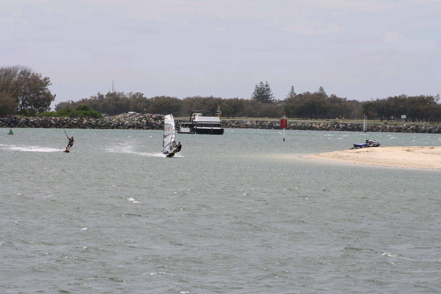 At last a bit of wind