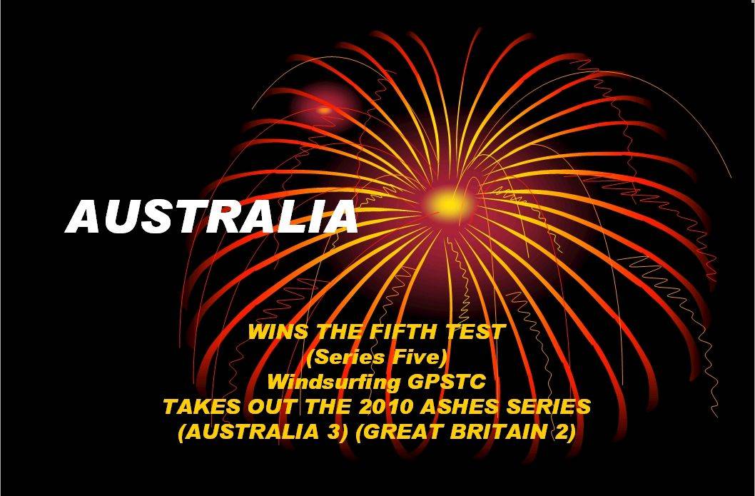 Australia Wins Fifth Test
